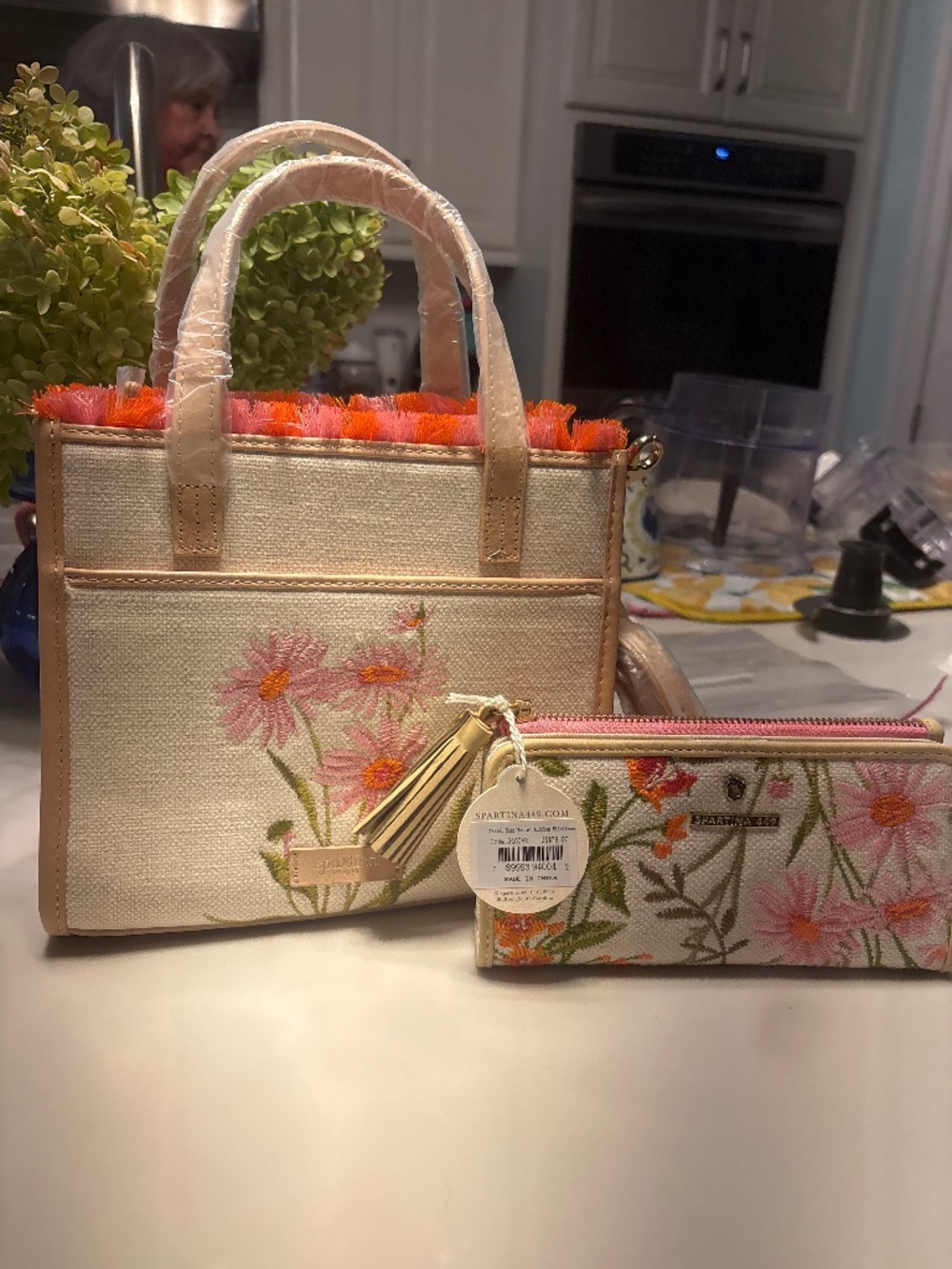 Brand new - Never Used-Spartina 449 purse and wallet set